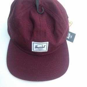 NWT Herschel maroon baseball style adjustable hat